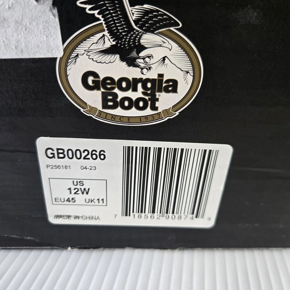 Georgia Boot Carbo-Tec LT Waterproof Pull-On Work Boot 12‎ W GB00266 Boots